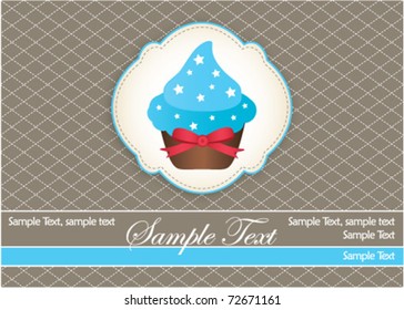 Tarjeta Cubierta Azul