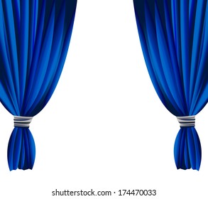 Blue Curtain