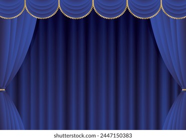 blue curtains
Blue curtain stage horizontal