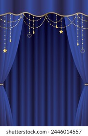 blue curtains
Blue curtain stage vertical