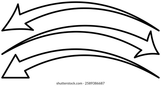 
Blue curve arrows set. Curved arrows. Arrow sign. Curved arrow pointing. arrow icon for your web site design, logo, app, UI. arrow indicated the direction. Vector illustrator 888