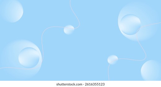 Blue curve background. Modern wave soft blue colorful abstract. Simple blue curve background for business. Applicable for Presentation, Covers, Placards, Posters and Banner