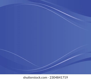 blue curve frame abstract background