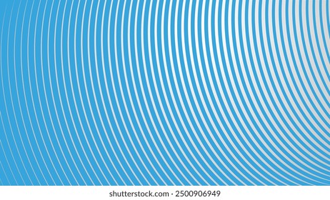 Blue curve line abstract background vector image