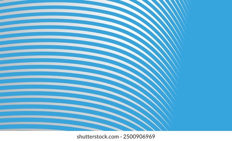 Imagen de Vector de fondo abstracto de línea de curva azul