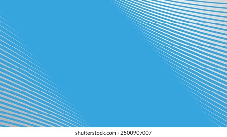 Blue curve line abstract background vector image