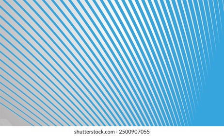 Blue curve line abstract background vector image