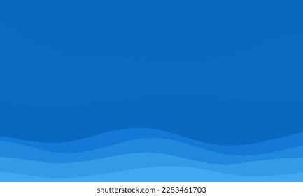 Blue curve on blue background vector illustration