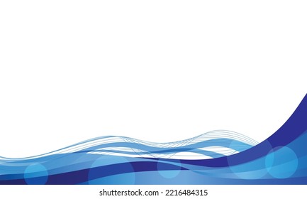 Blaue Kurve, Hintergrund, Clip-Art