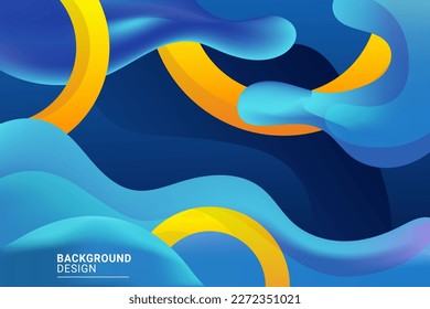 blauer, abstrakter Hintergrund