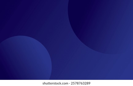 Blue curved gradient abstract background