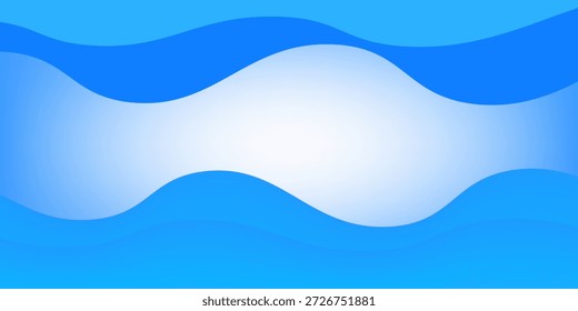 Curvas azules con fondo abstracto de malla degradada blanca azul agradable para el Fondo de pantalla o el Anuncio