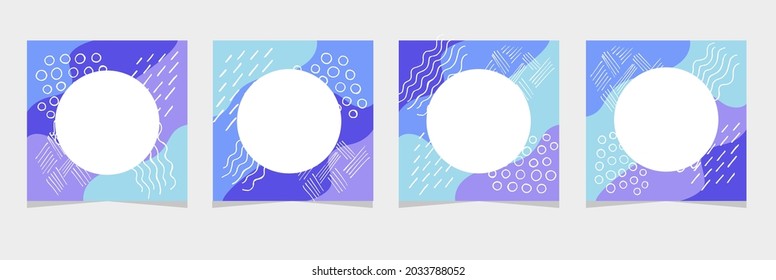 Antecedentes de Blue Cyan Abstract para afiche. Ilustración vectorial de movimiento. Color azul cian rosa de moda. Se puede usar para publicidad, afiche, marketing, presentación, teléfono, video.