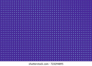 Blue and cyan abstract halftone vector background. Winter seasonal banner template. Smooth dotted pattern. Horizontal dotted gradient. Pop art design. Pastel halftone texture. Violet blue background
