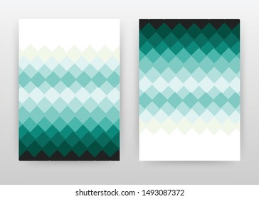 Blue cyan black seamless texture abstract design of annual report, brochure, flyer, poster.Texture background vector illustration for flyer, leaflet, poster. Business A4 brochure template.