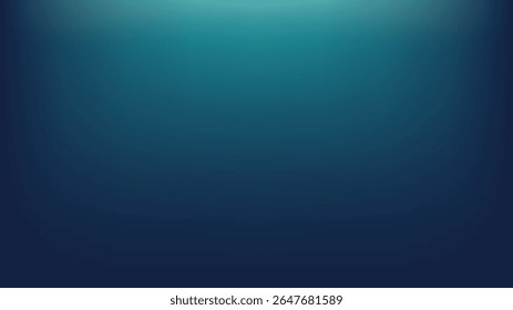 Blue and Cyan Blurred Gradient Background Abstract Vector Design