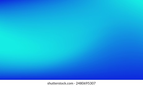 Blue cyan gradient mesh abstract background nice for wallpaper or banner