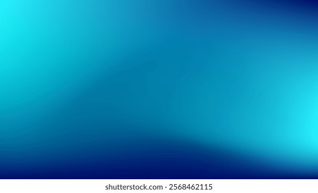 Blue cyan gradient mesh abstract background nice for wallpaper or banner