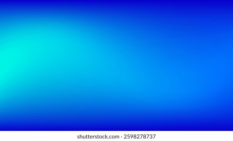 Blue cyan gradient mesh abstract background nice for wallpaper or banner