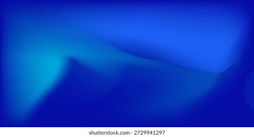 Blue cyan gradient mesh abstract background nice for wallpaper or banner