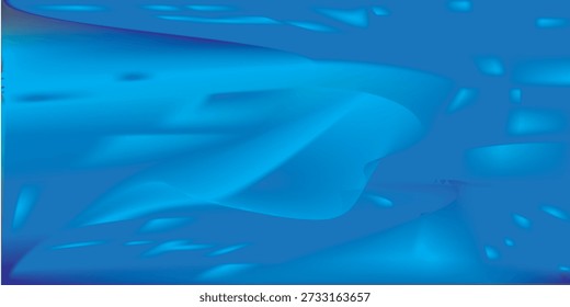 Blue cyan gradient mesh abstract background nice for wallpaper or banner