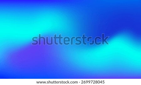 Blue cyan gradient mesh abstract background nice for wallpaper or banner