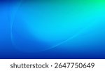 Blue Cyan Green gradient abstract background with wavy lines nice for wallpaper or banner
