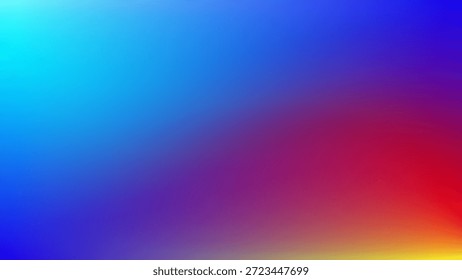 Blau türkis rot gelb Farbverlauf Mesh abstrakter Hintergrund schön für Tapete oder Banner