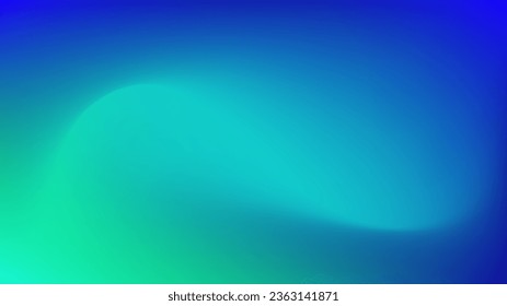 Blue and cyan wavy gradient mesh background nice for wallpaper