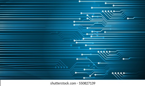 blue cyber high tech circuit board