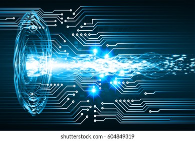 Antecedentes del concepto de ciberseguridad azul. Circuito