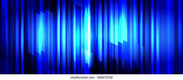 blue Cyber wave digital data technology background. move motion