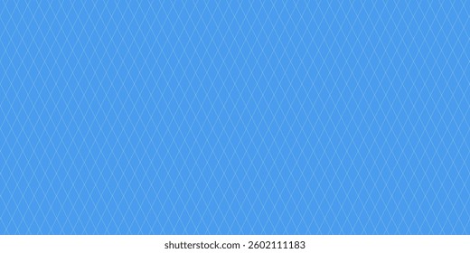 Blue cyberspace background with white net. net for sports equipment, futuristic digital net in virtual reality. Vector illustration. eps10