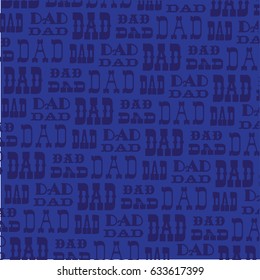 Blue Dad Background Pattern