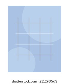 blue daily planner design over white