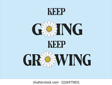 blue daisy flower hand drawn design