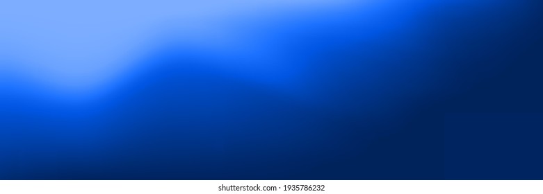 Blue dark abstract gradient mesh blurred background – stock vector