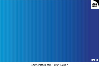 blue to dark blue color flow lines with gradation vector background