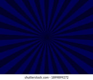 Blue And Dark Blue Sun Burst Background