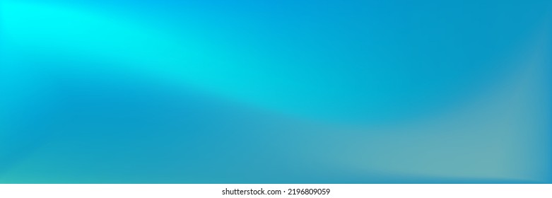 Malla de degradado azulada y ondulada. El fondo de moda del agua. Ilustración De Textura Desenfocada En El Mar Vibrante Turquesa. Luminoso entorno de diseño moderno del océano. Malla gradiente de ondulación Vivid Rainbow Wavy.