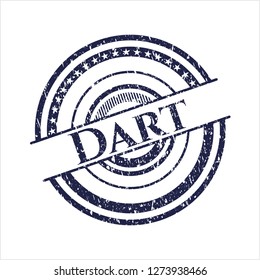 Blue Dart rubber texture