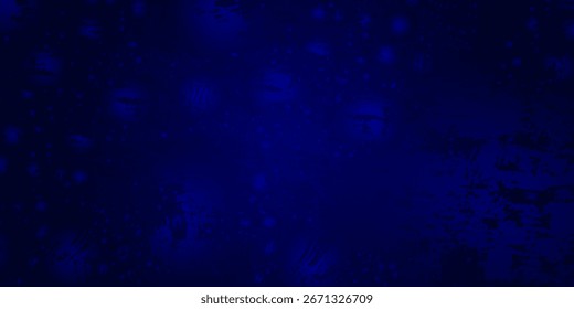 Blaue dekorative Gipstextur mit Vignette. Abstrakter farbiger Hintergrund mit Kopienraum für Design.