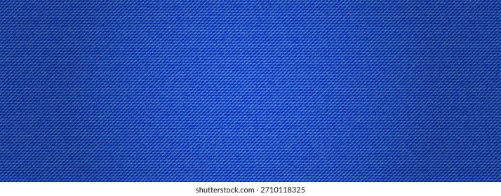 Textura de fondo de tela de mezclilla azul con un suave efecto degradado