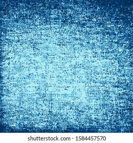 Blue denim fabric jeans. vector shabby denim fabric. jeans background pattern.