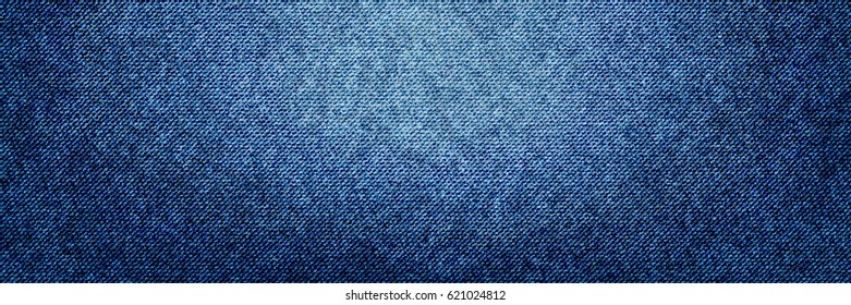 Blue Denim Textile background Illustration