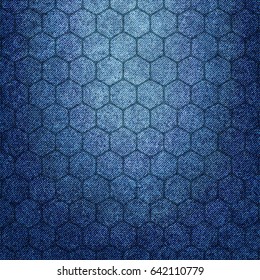 Blue Denim Textile background Illustration