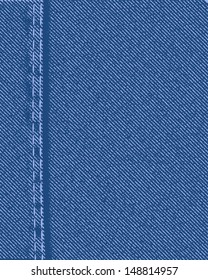 Blue Denim Texture Background