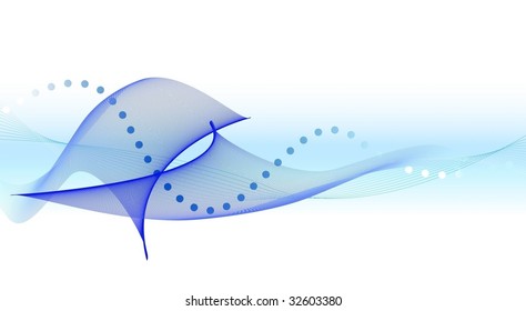 blue design abstract vector