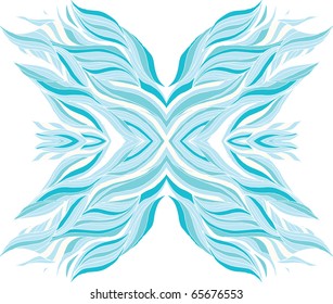blue design element