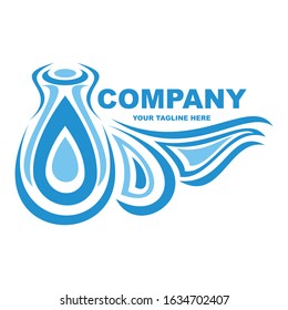 blue design logo vector - tattoo 